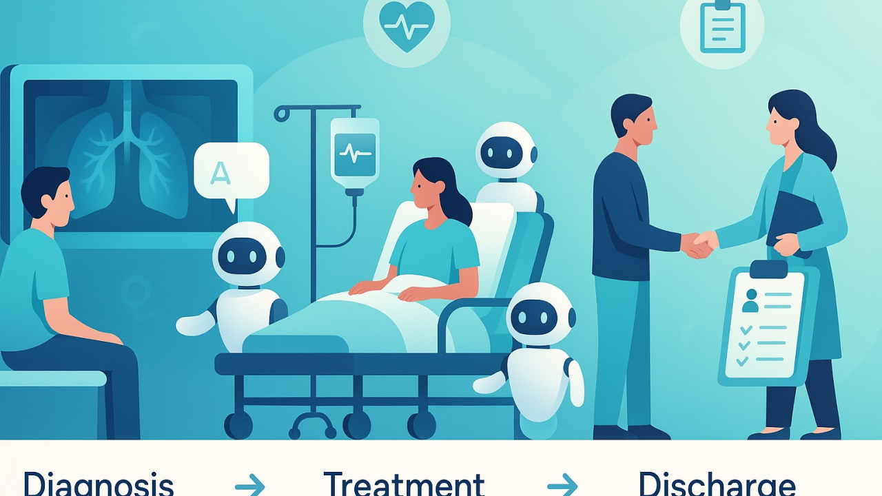 From Diagnosis to Discharge: How AI Agents Are Transforming the Patient Journey
